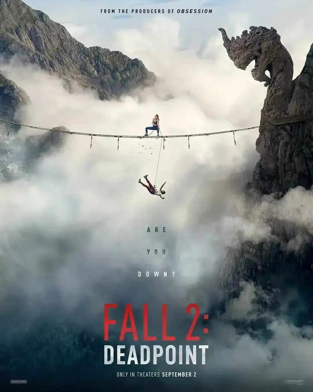《坠落2》高清免费在线观看 - 2026美国惊悚片HD中字未删减完整版 - 迅雷夸克网盘资源分享